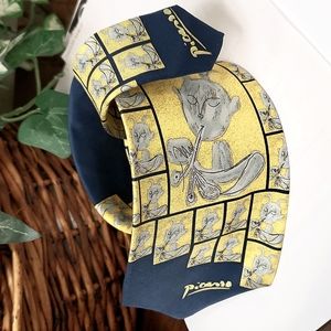 Picasso Collection, Faun Playing Diaule Tie.